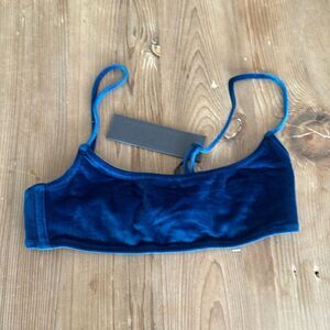 TRIANGL TOP ONLY DREAMLAND SPACE BLUE NO BAG NEW WITH TAGS